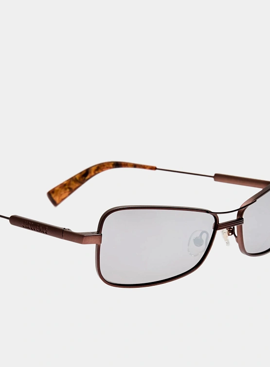 Очки JACQUEMUS Statzione Matt Brown