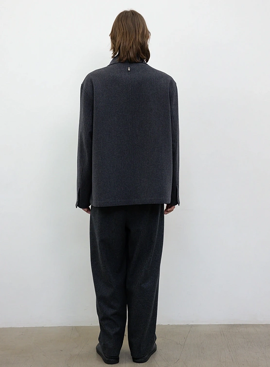 Полупальто LE17SEPTEMBRE Wool Field Gray