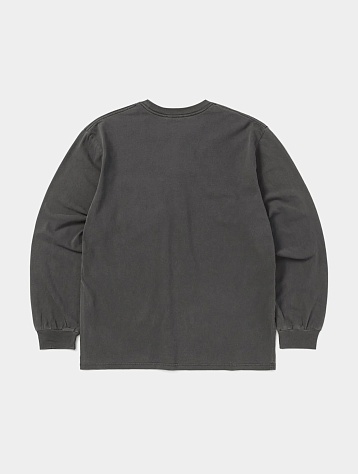 Лонгслив thisisneverthat That Pocket L/S Tee Charcoal