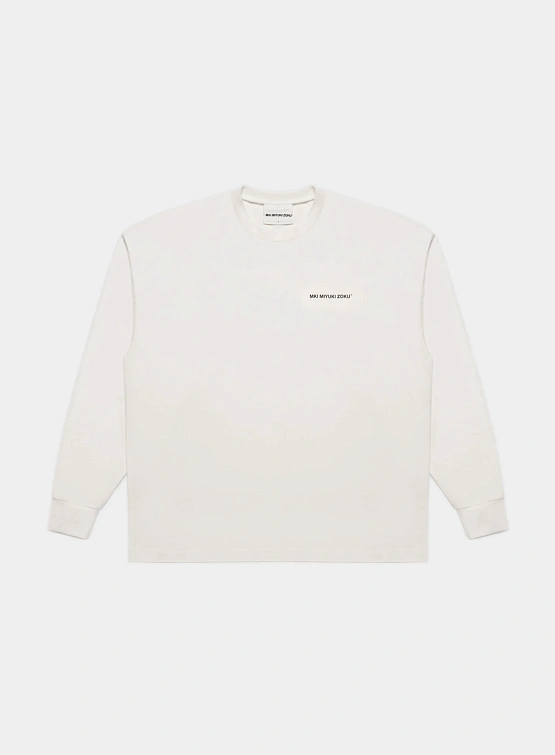Лонгслив MKI MIYUKI ZOKU Uniform L/S White