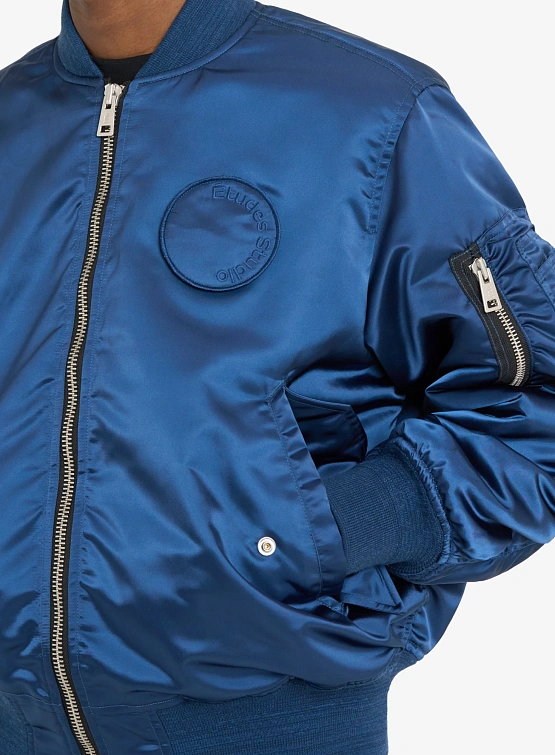Бомбер Études Nylon Bomber Navy