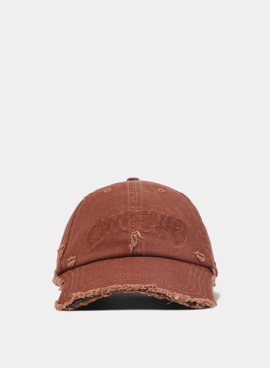 Кепка CAMPERLAB Faded Terracotta Distorted Washed