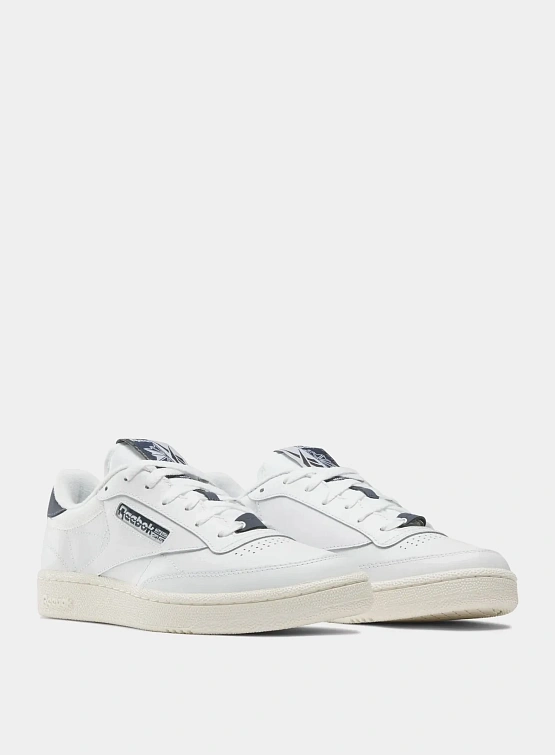 Кеды Reebok Club C 85 White/Navy