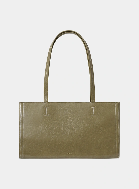 Женская сумка STAND OIL Oblong Bag Basil