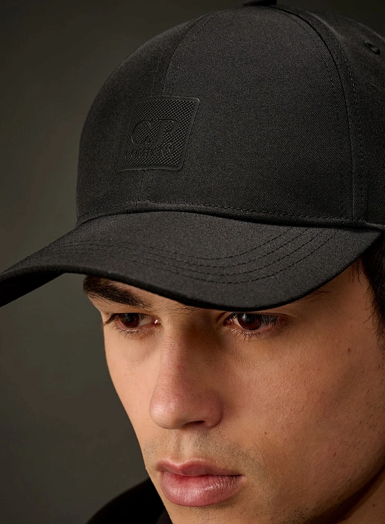 Кепка C.P. Company The Metropolis Series Polyester Twill Logo
