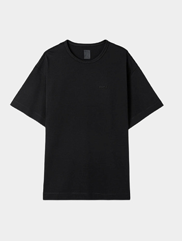 Женская футболка JUUN.J Overfit Flower T-Shirt Black