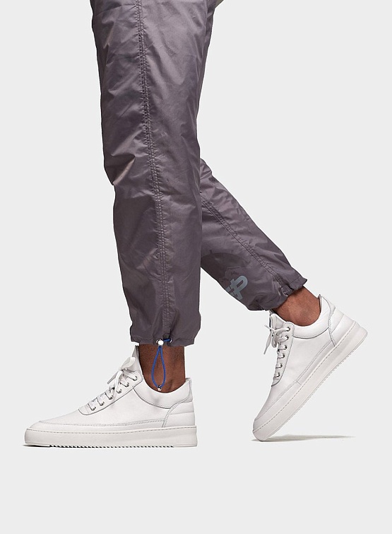 Кеды Filling Pieces Low Top Ripple Nappa All White