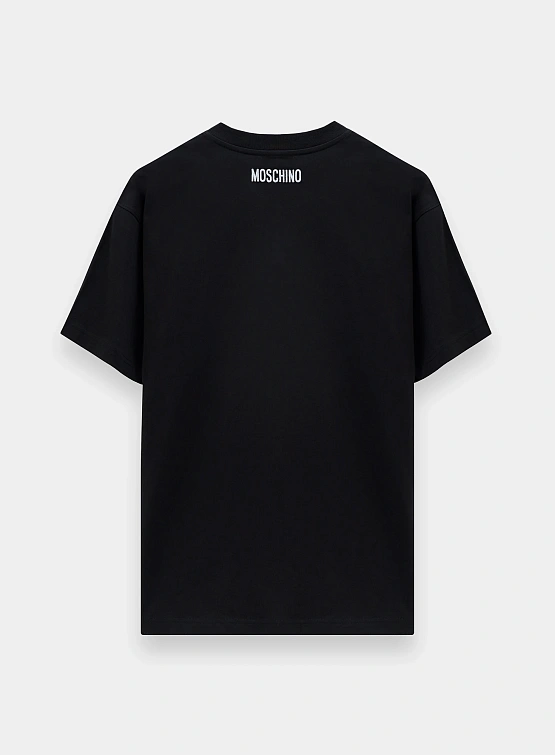 Женская футболка MOSCHINO Hard Times Black