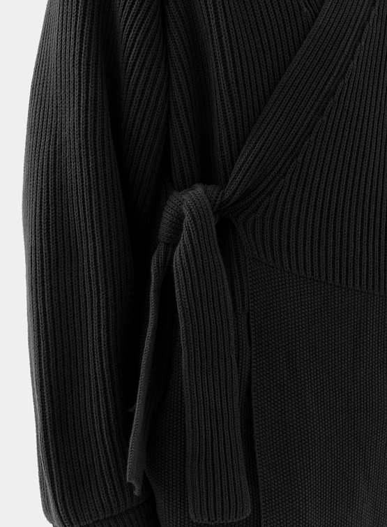 Кардиган MAHARISHI 1461 Maharishi Knitted Kimono Black