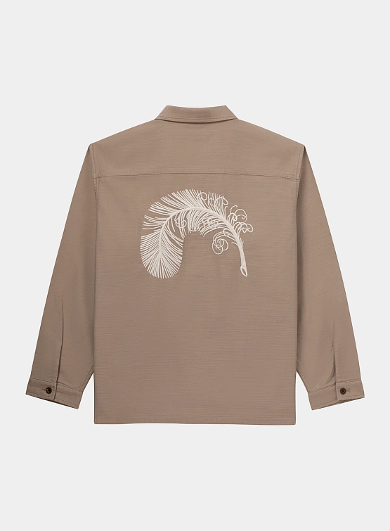 Рубашка Garbstore Dp Manager Shirt Khaki