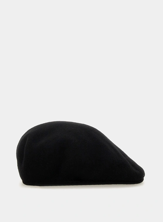 Берет Marine Serre Moon Logo Felted Wool Beret Black