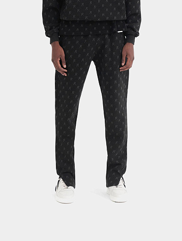 Брюки Represent Clo Intarsia Initial Sweatpants Off Black