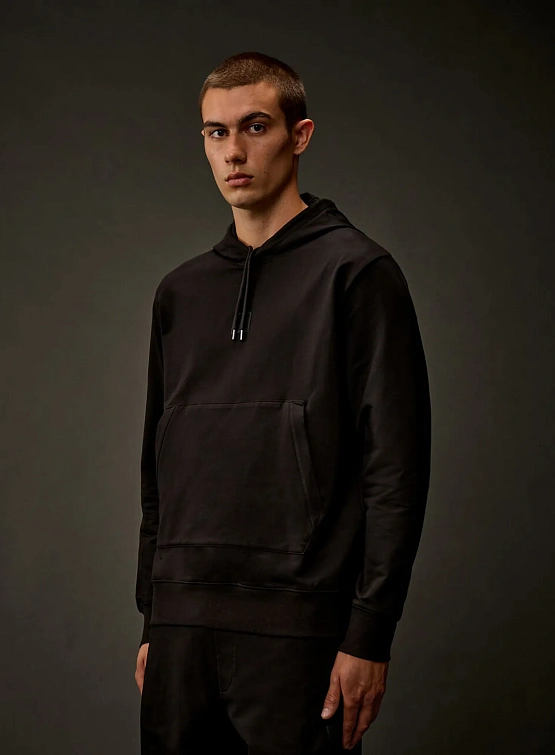 Худи C.P. Company Metropolis Series Stretch Black
