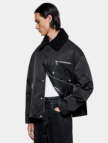 Овершот MKI MIYUKI ZOKU Padded Nylon Box Black