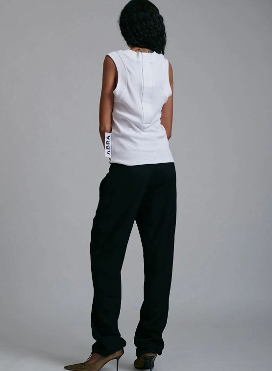 Женский топ ABRA Toy Tank Top White