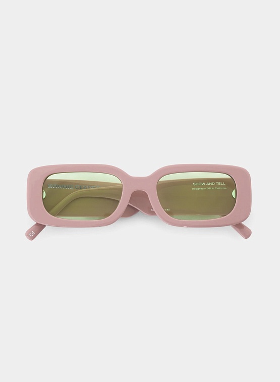 Очки Bonnie Clyde Show And Tell DLAM Pink & Green Tint