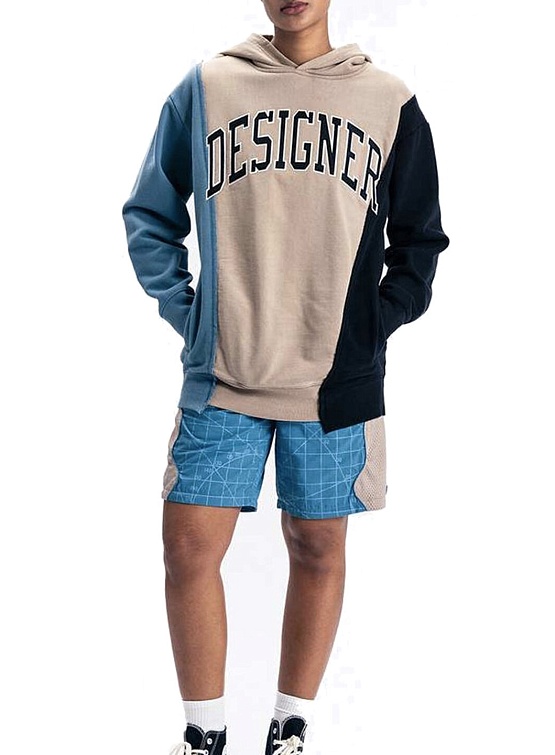 Худи MARKET Designer Panel Hoodie Basil
