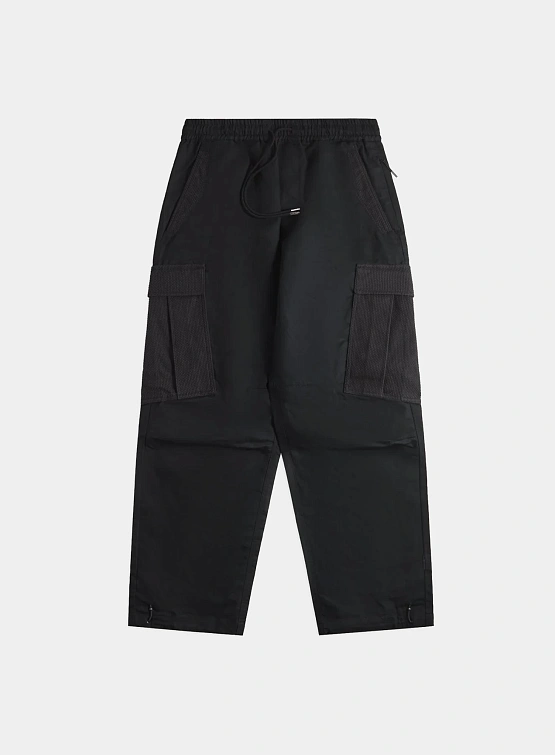 Брюки MAHARISHI 7110 Hemp Utility Cargo Track Black