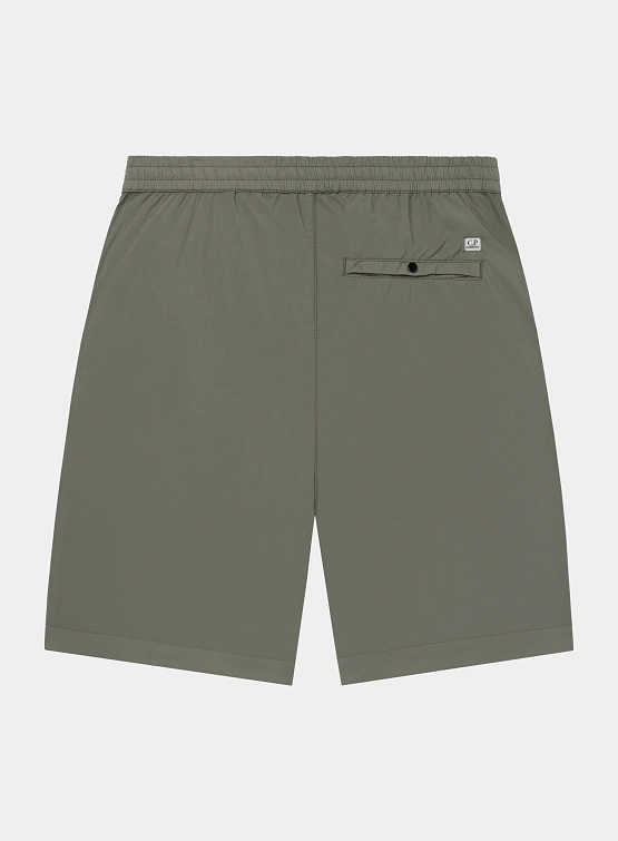 Шорты C.P. Company 50 Fili Stretch Cargo Lens Thyme