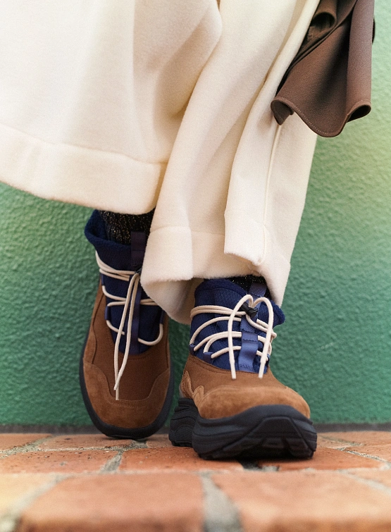 Ботинки SUICOKE ROBBS-2 Brown/Navy