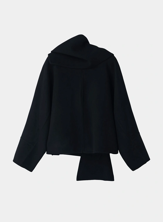 Женское полупальто Recto Handmade Muffler Black