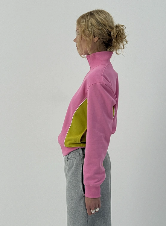 Толстовка Siniy Vsadnik Candy Olympic Jacket Pink/Yellow/White