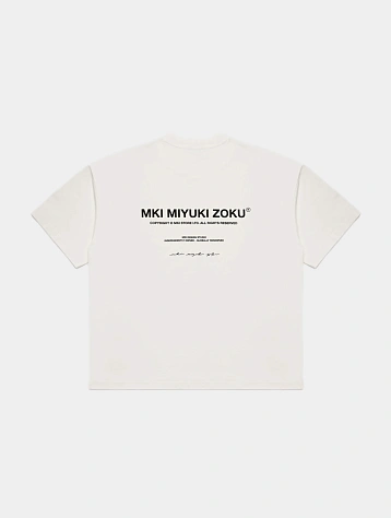 Футболка MKI MIYUKI ZOKU Design Studio White