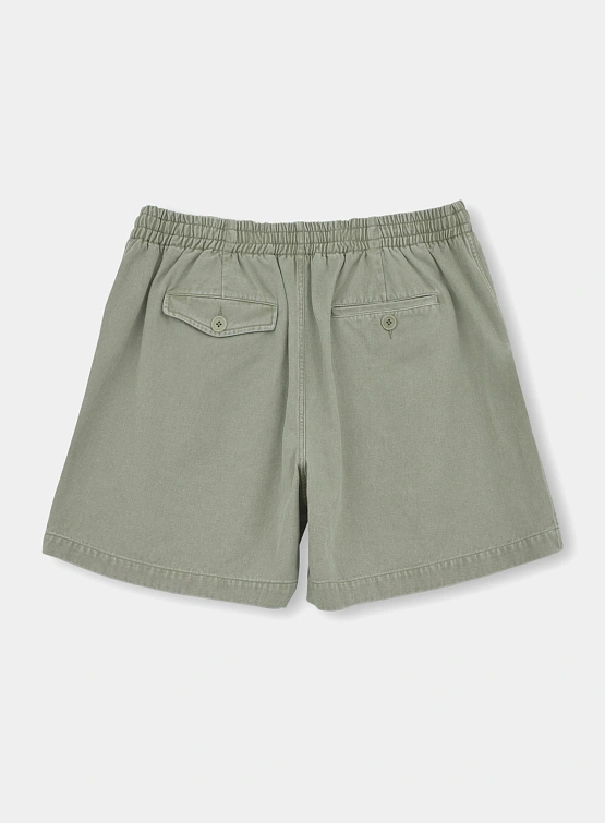 Шорты BROWNYARD Washed Shorts Olive Grey