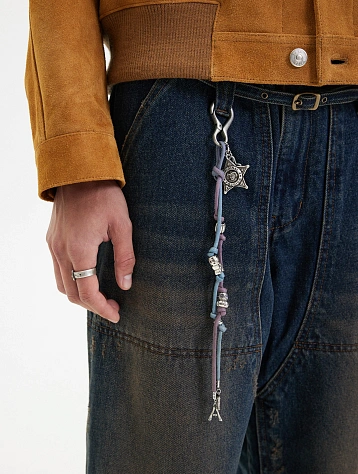 Брелок AFTER PRAY Gradation Rope Keyring Purple