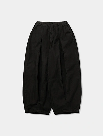 Брюки ANGLAN Long Tuck Wing Balloon Pants Black