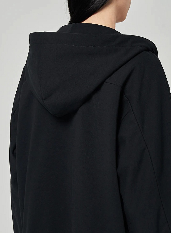 Зип-худи JUUN.J Cotton Essential Hood Collection Black