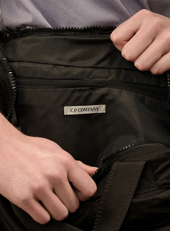 Тоут C.P. Company Nylon B Lens Tote Bag Black