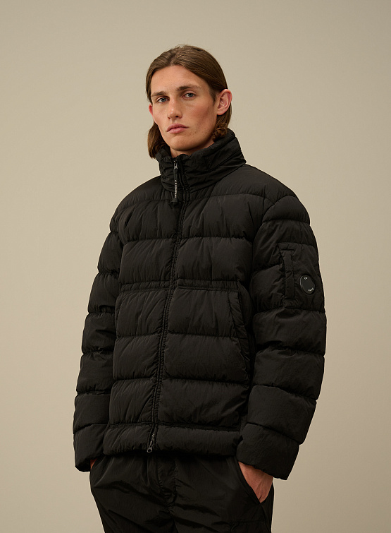 Пуховик C.P. Company Chrome-R Goggle Down Jacket Black