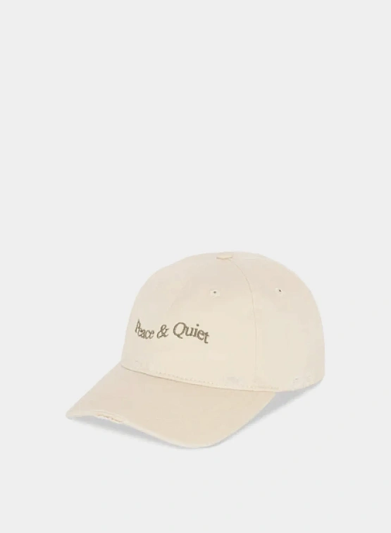 Кепка MUSEUM OF PEACE & QUIET Wordmark Bone