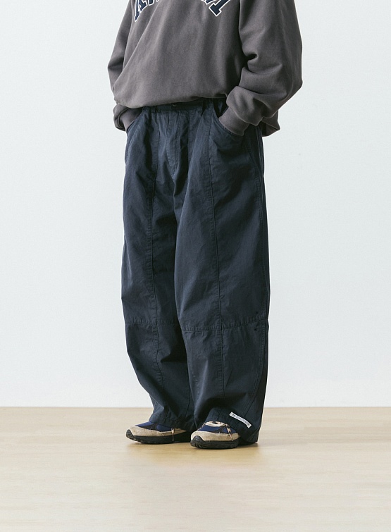 Брюки ANGLAN Panel Round Balloon Pants Navy