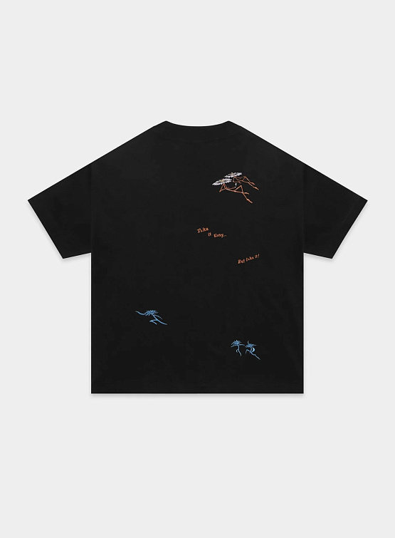 Футболка Jungles Jungles Let Go SS Tee Black
