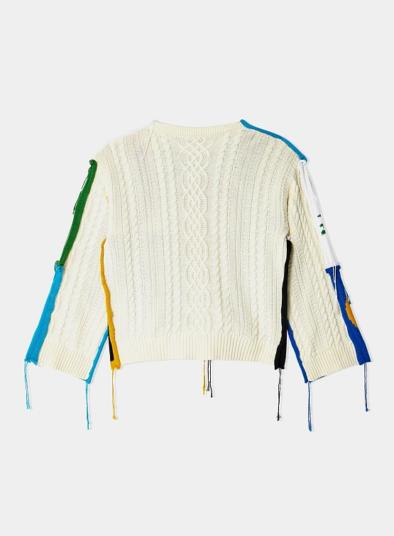 Свитер Charles Jeffrey Loverboy Patch Cable Knit