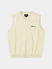 Жилет thisisneverthat Script Logo Knit Vest Ivory