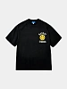 Футболка MARKET SMILEY UPSIDE DOWN LOCKUP T-SHIRT Black