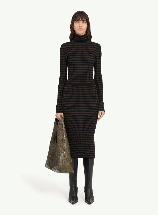 Женская юбка MM6 Maison Margiela Midi Black