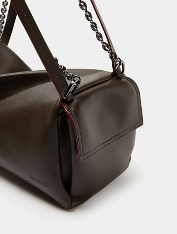 Сумка Sunnei Labauletto Twisted Chain Mud