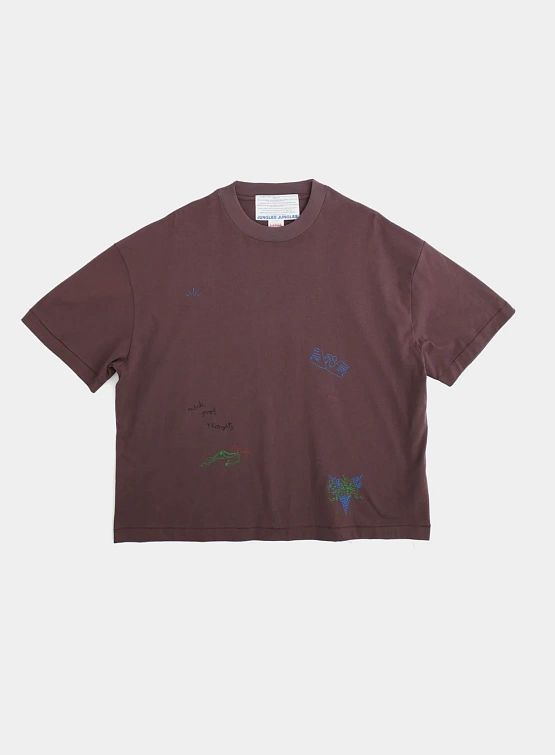 Футболка Jungles Jungles Think Good Thoughts Brown