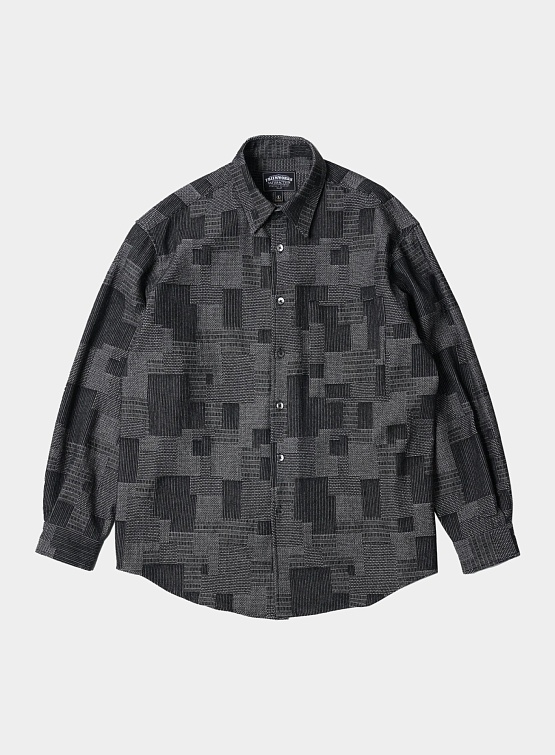 Рубашка FrizmWORKS Patchwork Denim Black