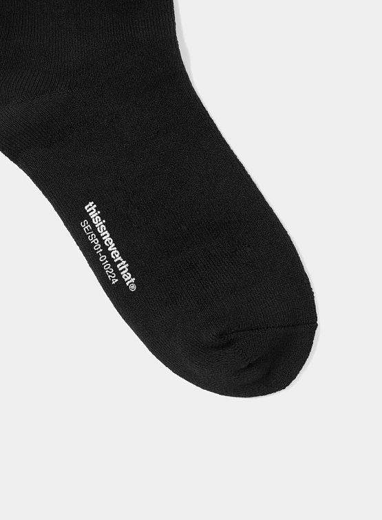 Носки thisisneverthat Soft Socks 2Pack Black