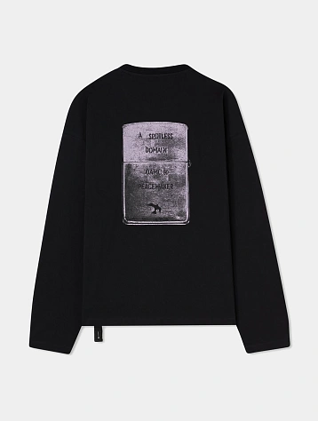 Лонгслив OAMC Peacemaker Lighter L/S Pocket Black