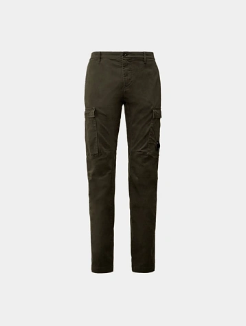 Брюки C.P. Company Stretch Sateen Ergonomic Cargo Dark Shadow