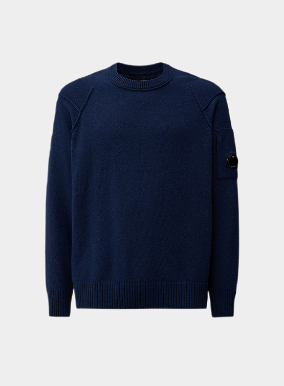 Джемпер C.P. Company Merino Wool Fast Dyed Estate Blue