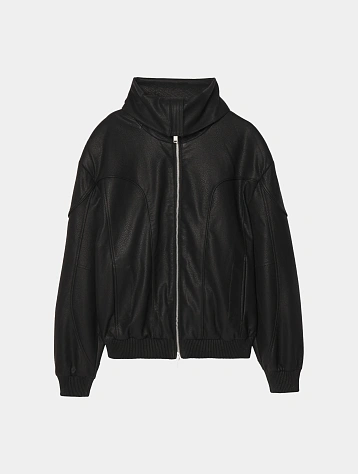 Куртка Han Kjøbenhavn Memory Faux Leather Jacket Black