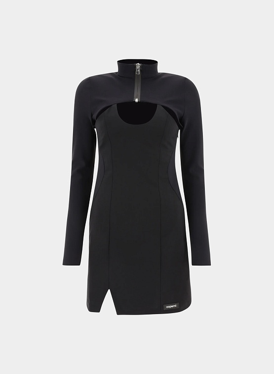 Женское платье Coperni Hybrid Tailored Dress Black