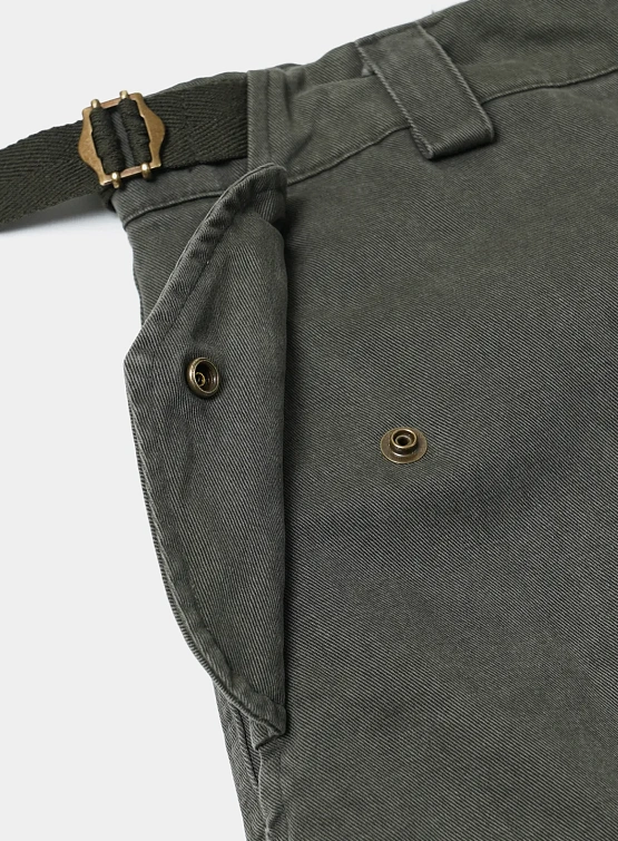 Шорты FrizmWORKS Faded Cotton Cargo Olive